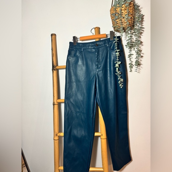 Joe Fresh Faux Leather Pants - Size 6 - Picture 1 of 7